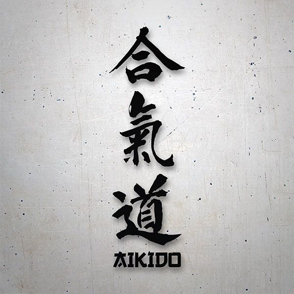 Car & Motorbike Stickers: Aikido