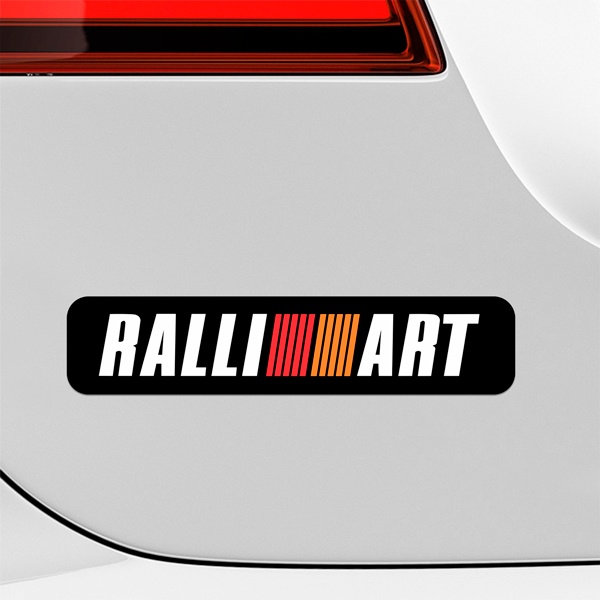 Car & Motorbike Stickers: Ralli art Sticker