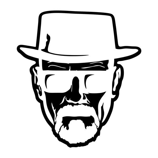 Car & Motorbike Stickers: Breaking Bad Heisenberg