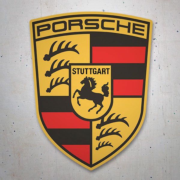 Car & Motorbike Stickers: Logo Porsche