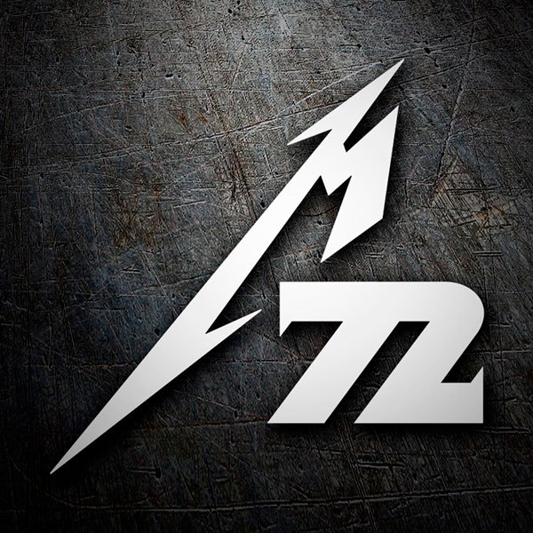 Car & Motorbike Stickers: Metallica 72