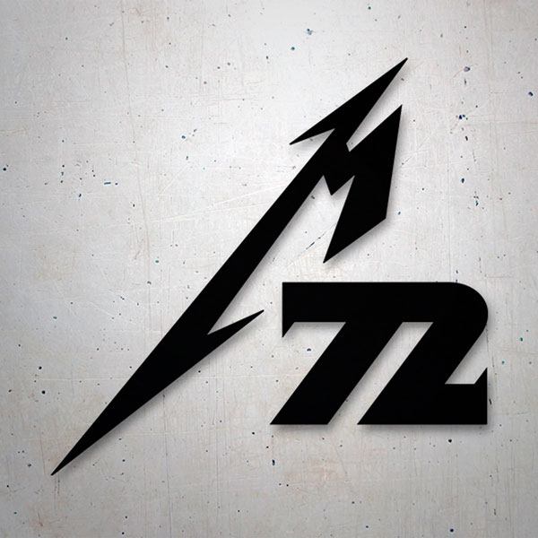 Car & Motorbike Stickers: Metallica 72