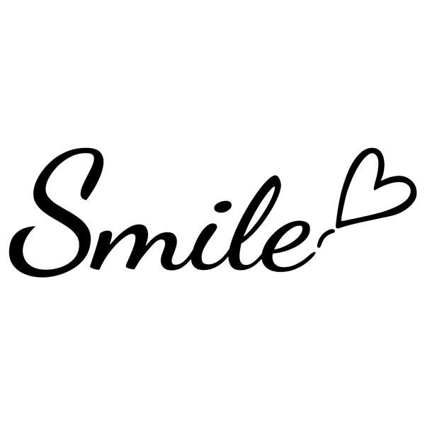 Car & Motorbike Stickers: Smile