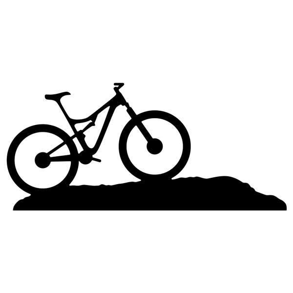 Car & Motorbike Stickers: Mountain bike