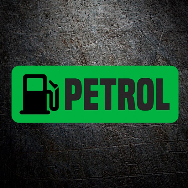 Camper van decals: Green Petrol