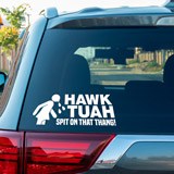 Car & Motorbike Stickers: Hawk Tuah 2