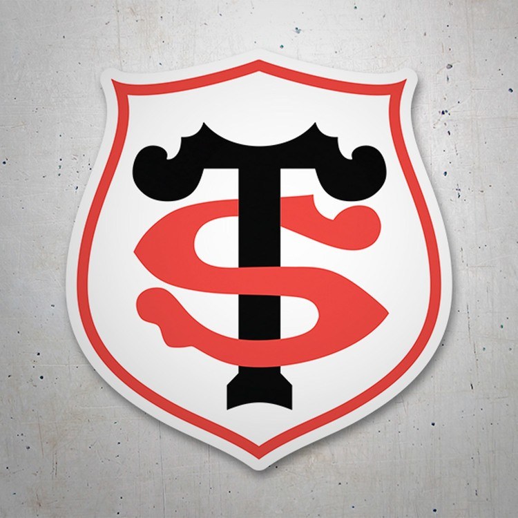 Car & Motorbike Stickers: Stade Toulousain emblem sticker