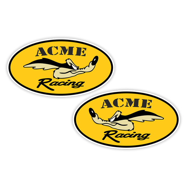 Car & Motorbike Stickers: Acme Racing