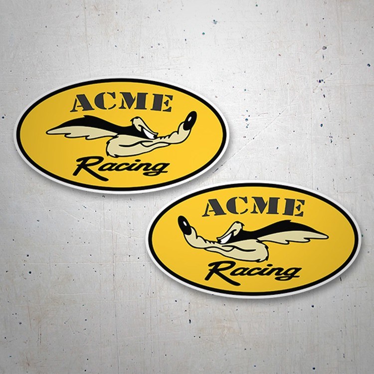 Car & Motorbike Stickers: Acme Racing