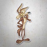 Car & Motorbike Stickers: Cartoon Coyote Sticker 3