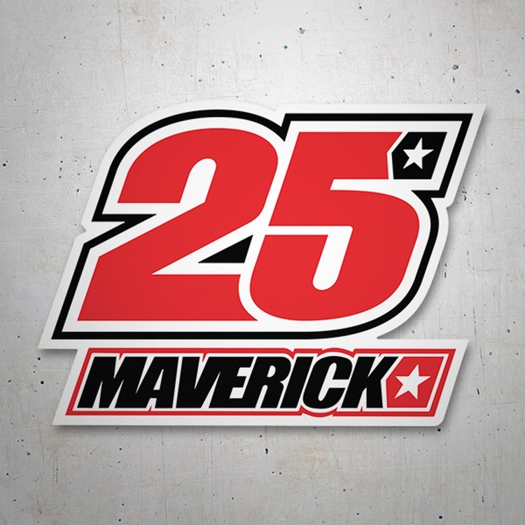 Car & Motorbike Stickers: Maverick Viñales sticker for motorcycles