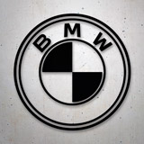 Car & Motorbike Stickers: BMW Logo 2