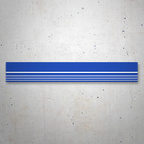 Car & Motorbike Stickers: Stripes Ford Rally Classic 3