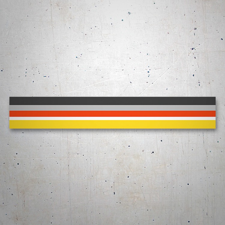 Car & Motorbike Stickers: Stripes Audi Quattro Classic