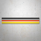 Car & Motorbike Stickers: Stripes Audi Quattro Classic 3