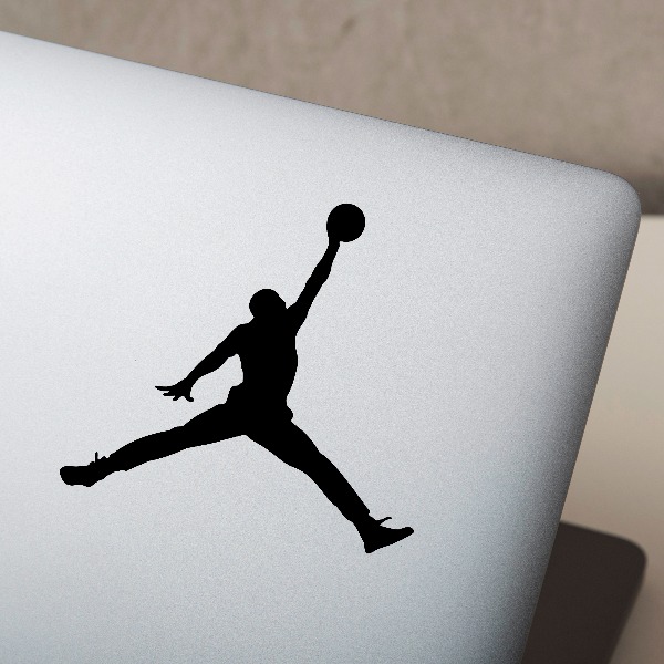 Sticker silhouette Air Jordan (Nike) | MuralDecal.com