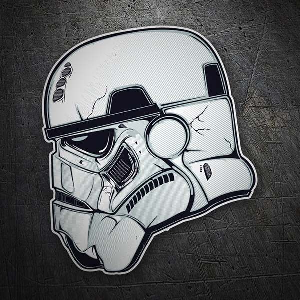 stormtrooper helmet sticker