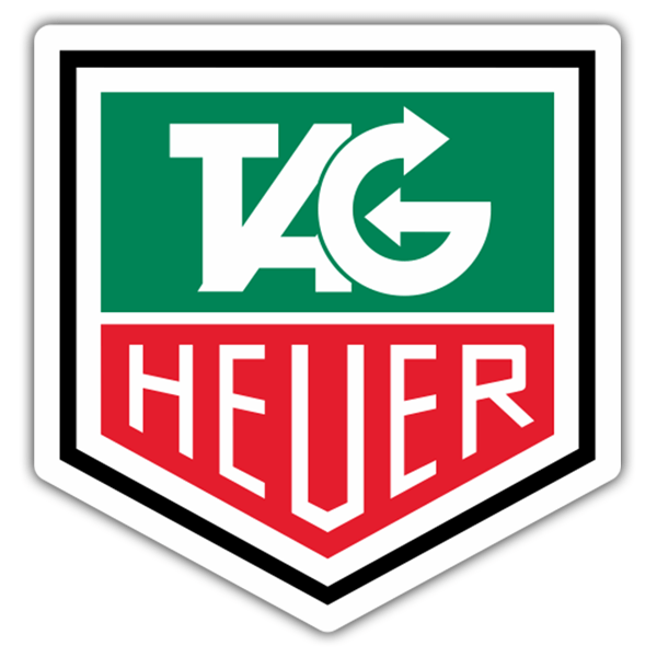 Sticker Tag Heuer logo