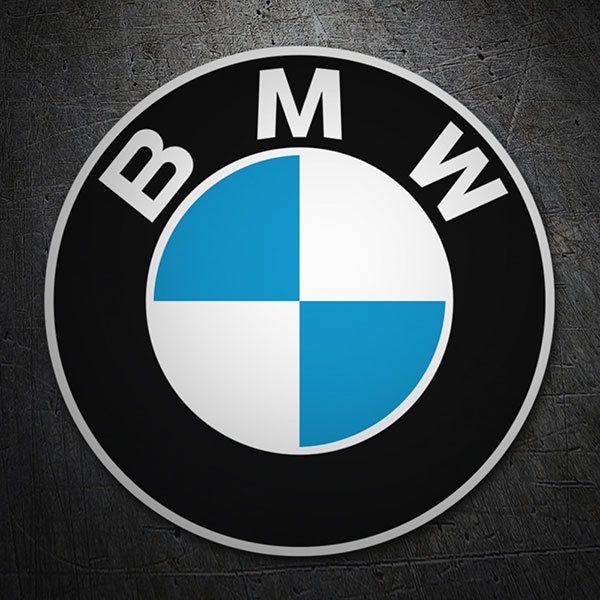 Buy BMW M Performance Decal Logo Sticker 2 Pcs (White Text) Online at  desertcartINDIA