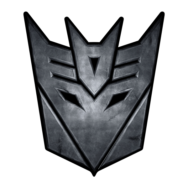Decepticons Emblem Logo Transformers Embroidered Iron-on / Velcro Patch
