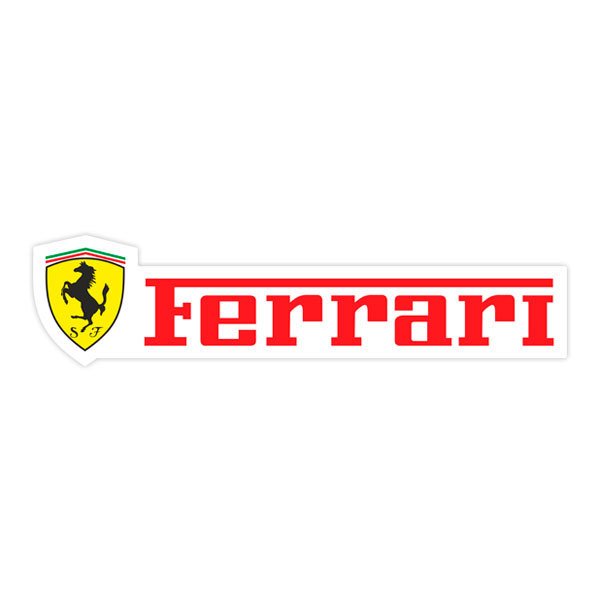 Sticker Ferrari Team