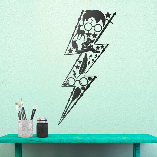 Wall Stickers: Harry Potter Lightning