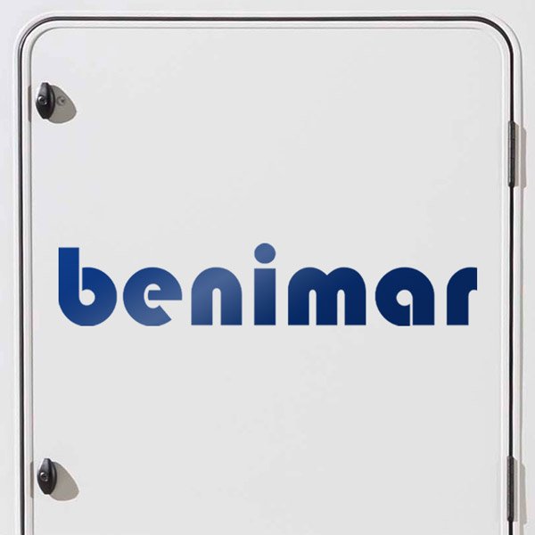 Camper van decals: Kit Benimar