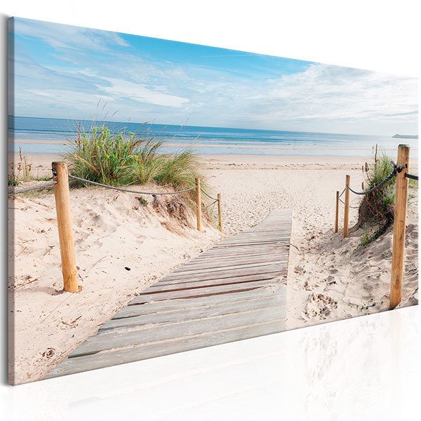 Picture on canvas Charming Beach | MuralDecal.com