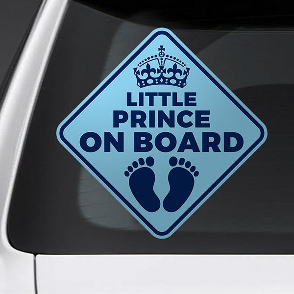 Baby on board car stickers - Muraldecal