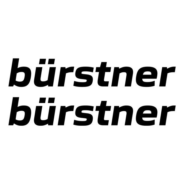 Camper van decals: Bürstner 4