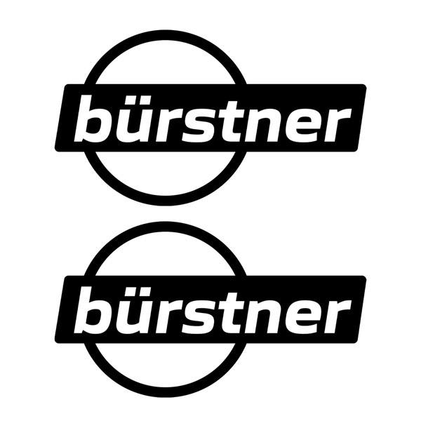 Camper van decals: Bürstner Logo