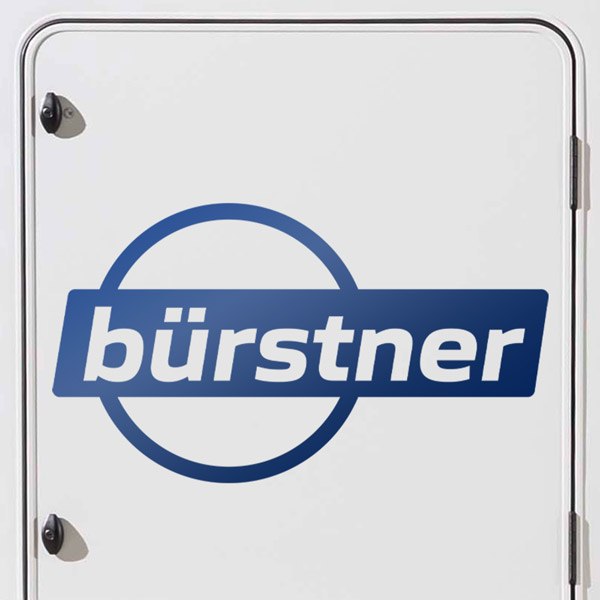 Camper van decals: Bürstner Logo