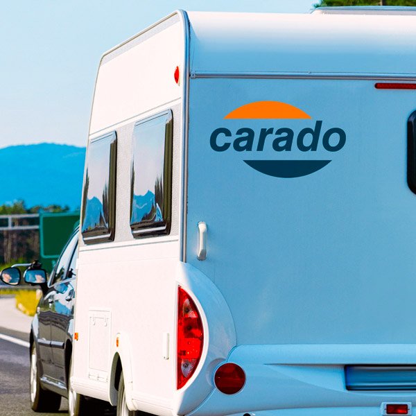 Camper van decals: Carado Multi