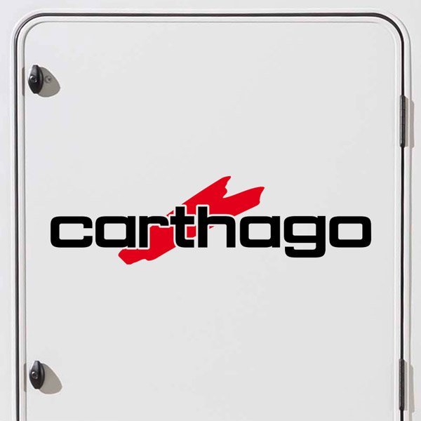 Camper van decals: Carthago Multi