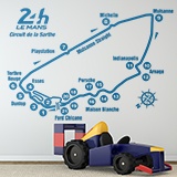 Wall Stickers: Circuit 24H Le Mans 3