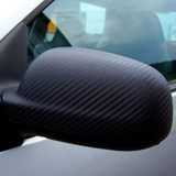 Car & Motorbike Stickers: Carbon fiber vinyl wrap 100cm 4