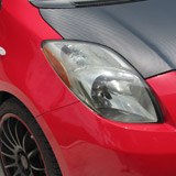 Car & Motorbike Stickers: Carbon fiber vinyl wrap 100cm 6