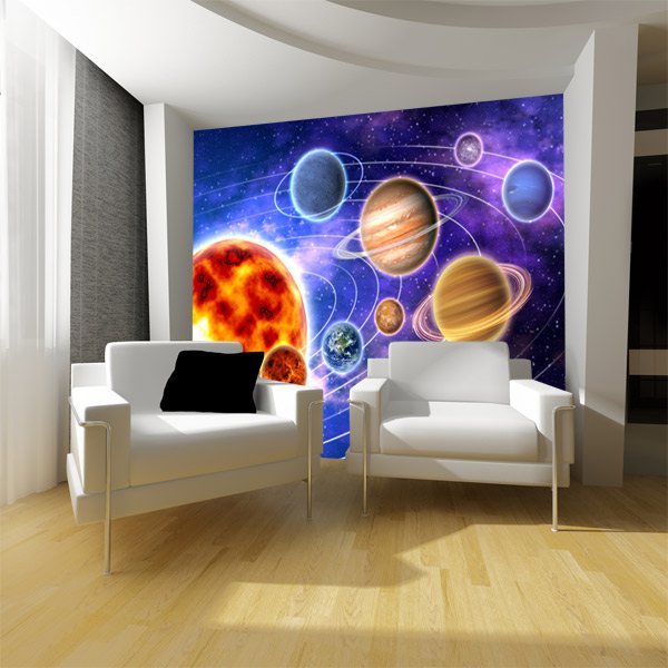Wall mural Solar System | MuralDecal.com