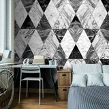 Wall Murals: Diamond tiles 2