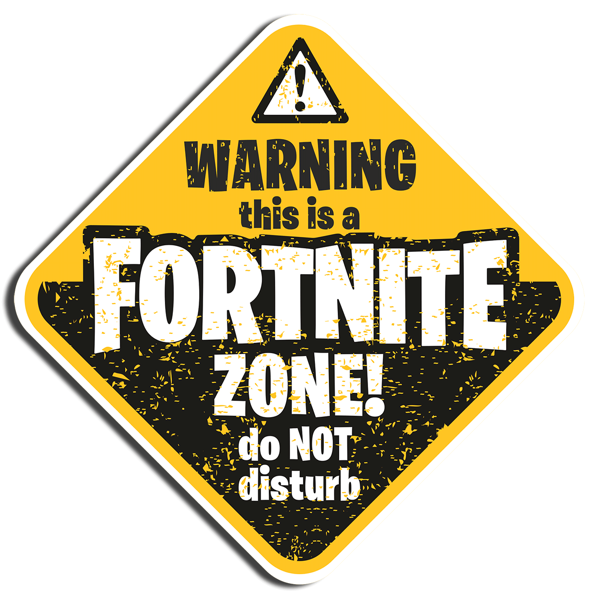 Wall Sticker Fortnite Zone