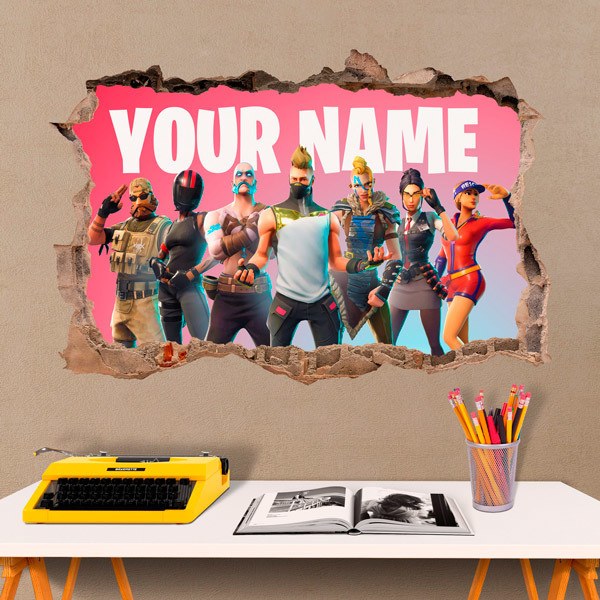 Wall Stickers: Fortnite Customized