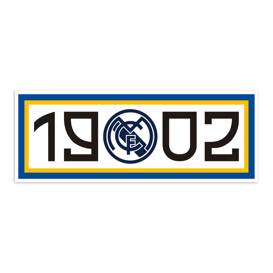 Car & Motorbike Stickers: Ultra Football 1902 Real Madrid CF