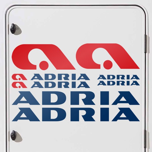 Camper van decals: Kit New Adria