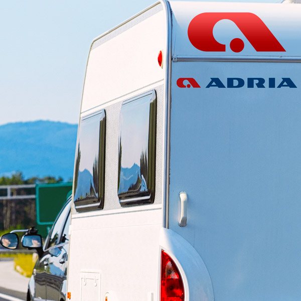 Camper van decals: Kit New Adria