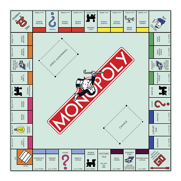 Monopoly decal game -  France