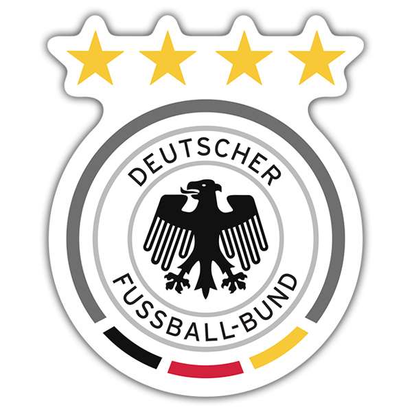 Sticker Germany - Football Shield