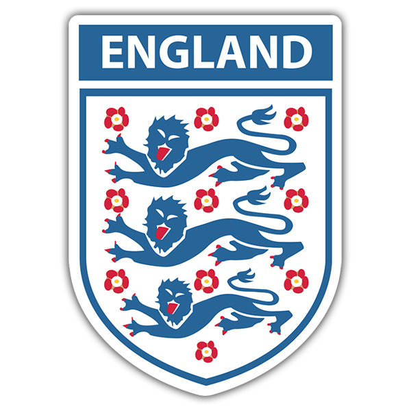 Car & Motorbike Stickers: England - Football Shield