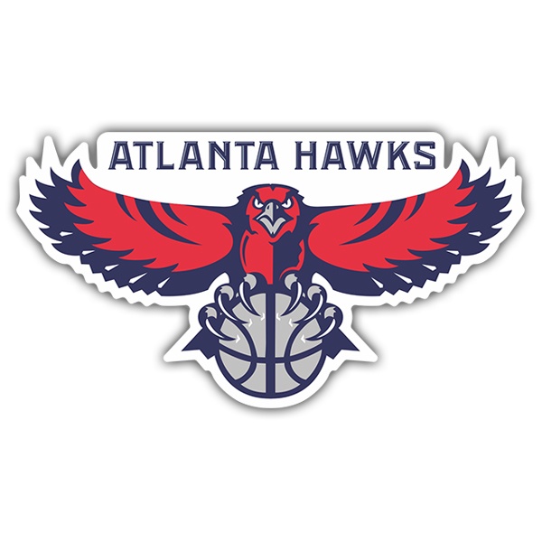 Defunct St. Louis Hawks Basketball - St Louis - Sticker