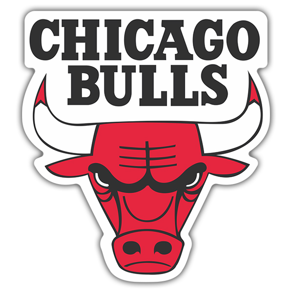 Sticker NBA - Chicago Bulls shield