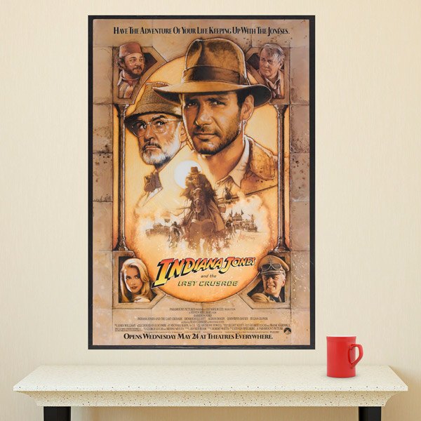 Wall Stickers: Indiana Jones and the Last Crusade